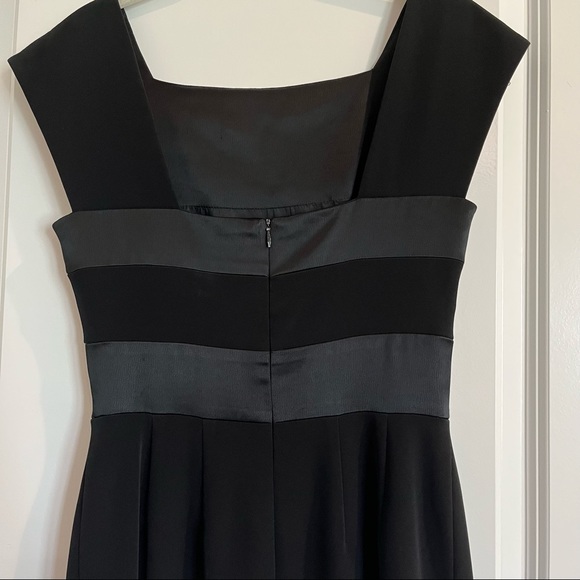 Tahari Black Party Dress Mini - Picture 5 of 6